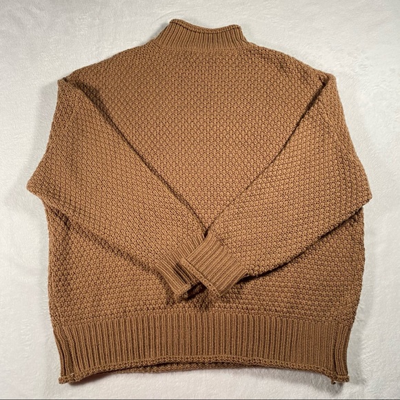 NWOT Zesica Light Brown Sweater - Picture 2 of 3